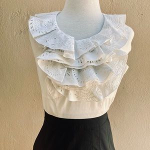 Karen Millen Eyelet Sleeveless Dress 🇬🇧 4